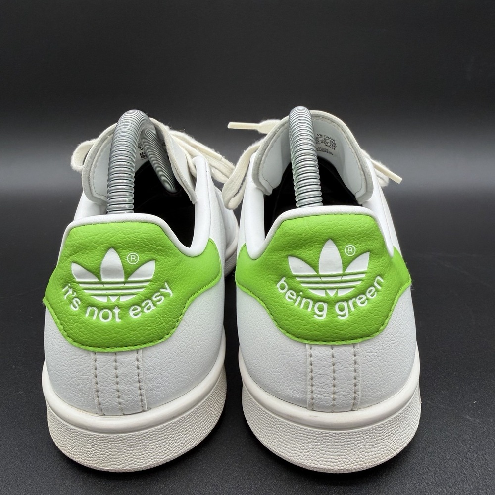 Adidas Stan Smith Kermit the Frog FX5550 Men's Size 8 White Green Leather Shoes - Picture 3 of 9